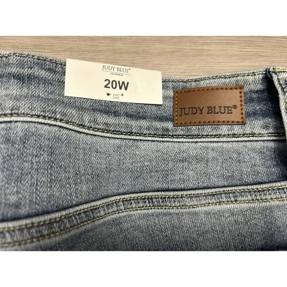 Judy Blue Mid Waist Boot Cut American Honey  Womens Med Blue Jeans 20W NWT new - Picture 8 of 10
